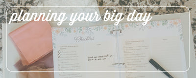 stay organized throughout your wedding planning