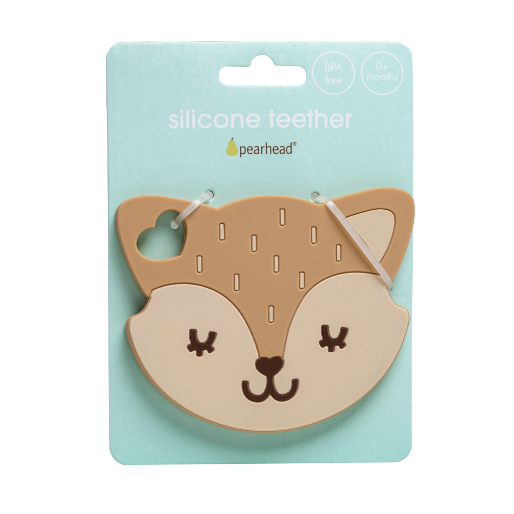 fox silicone teether