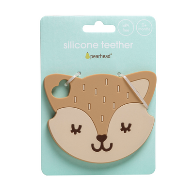 fox silicone teether