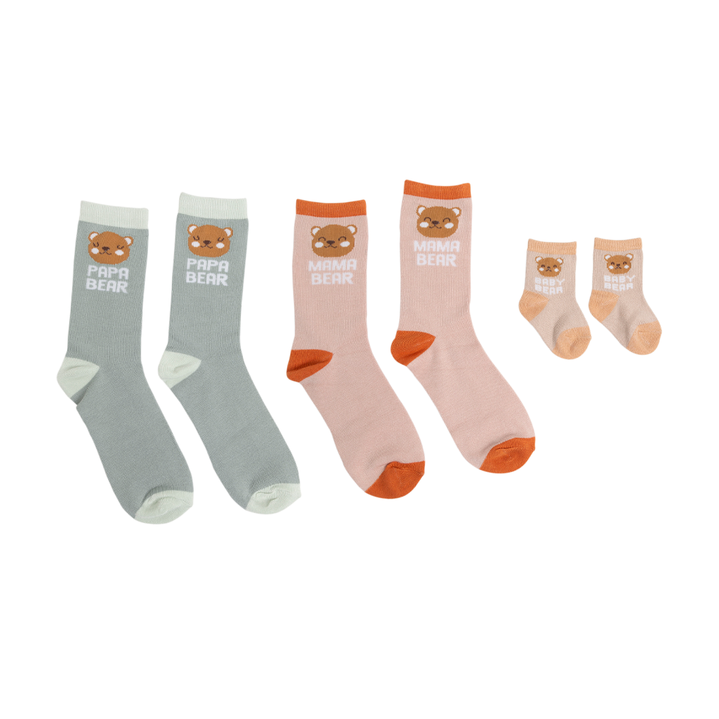 family sock set