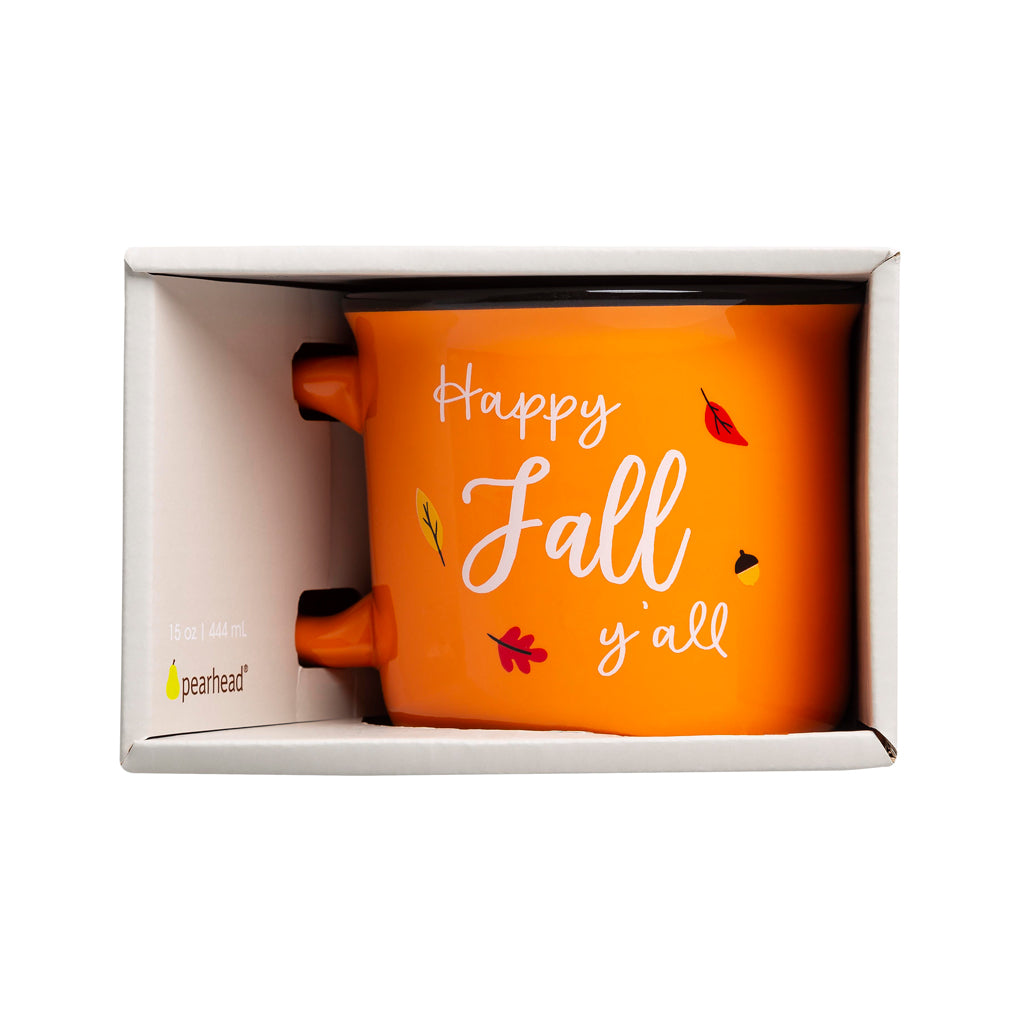 happy fall y'all mug