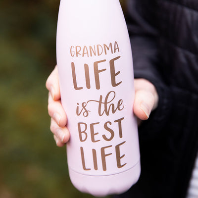 Pearhead's grandma water bottle