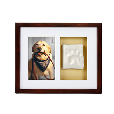 Pearhead's pawprints wall frame is a must have for pet lovers