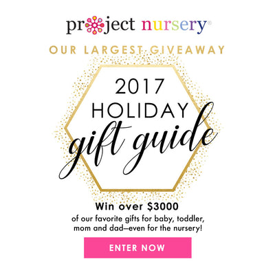 Project Nursery's 2017 holiday gift guide & giveaway features Pearhead