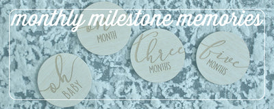 monthly milestone memories with your little one