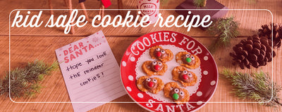 easy cookies for Santa, a recipe kids can help with!