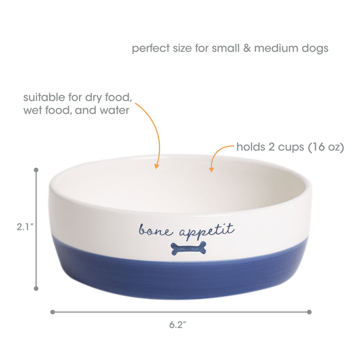 bone apetit dog bowl – Pearhead
