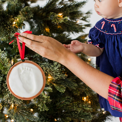 babyprints hoop keepsake