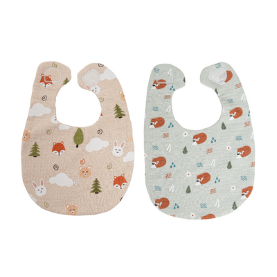 muslin bib set