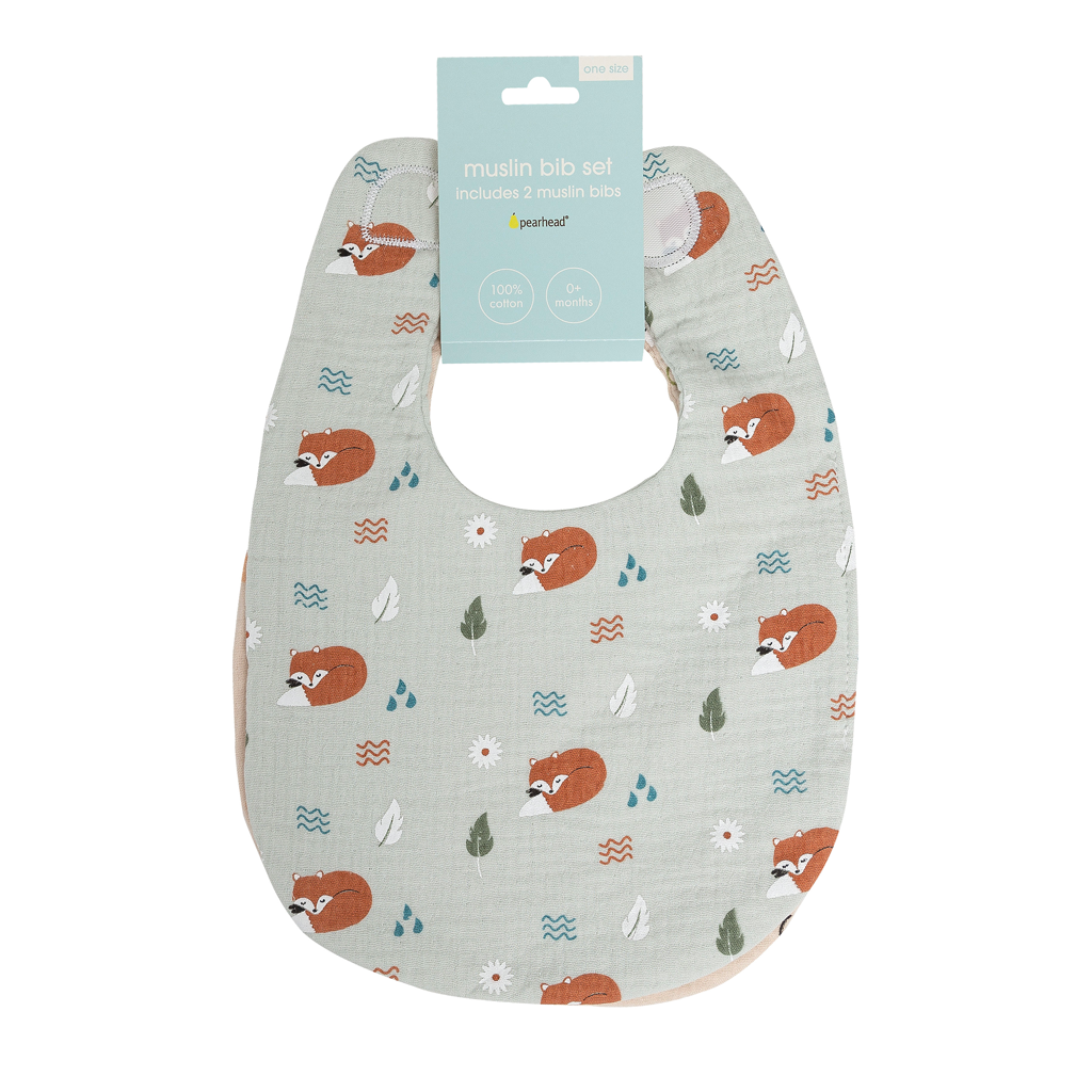 muslin bib set