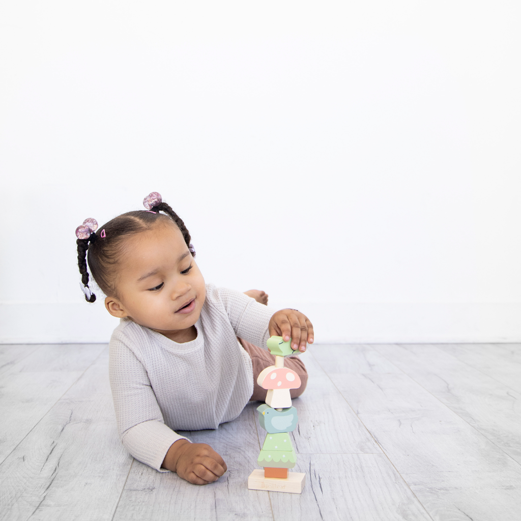 wooden stacking toy