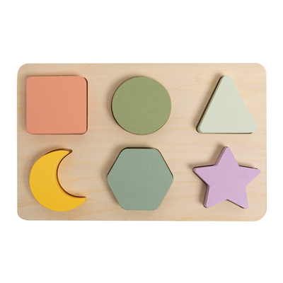 wooden shapes puzzle