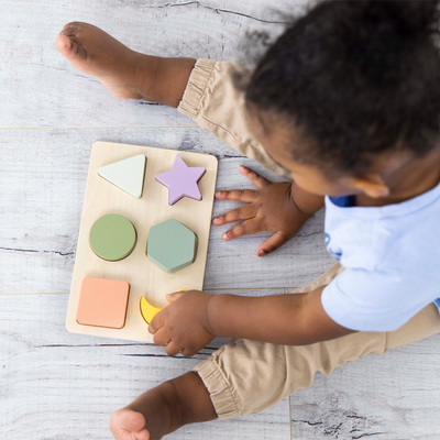 wooden shapes puzzle