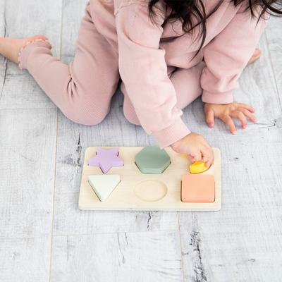 wooden shapes puzzle