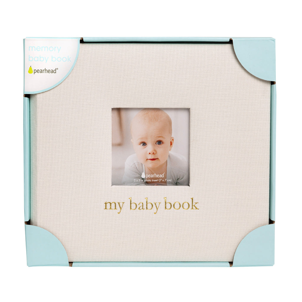 linen babybook