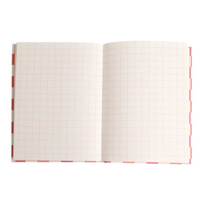 pink & orange cut out journal