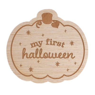 My First Halloween Photo Prop