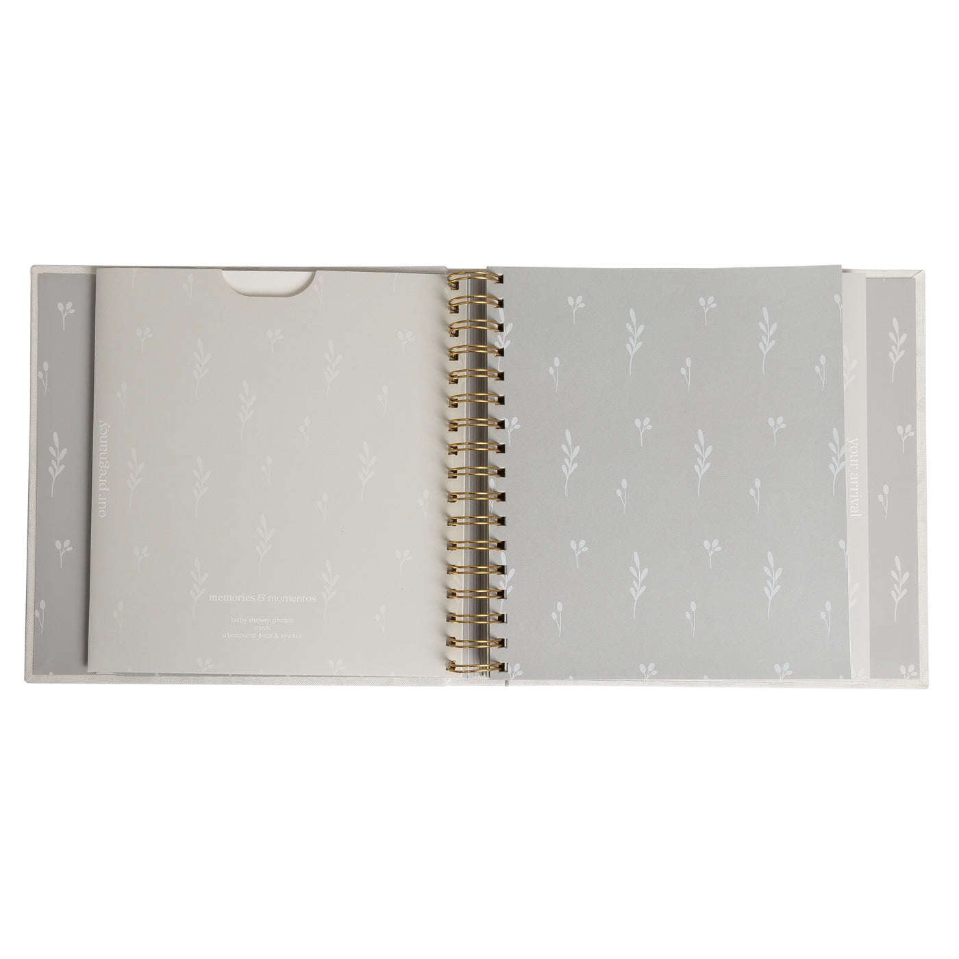 deer print baby book