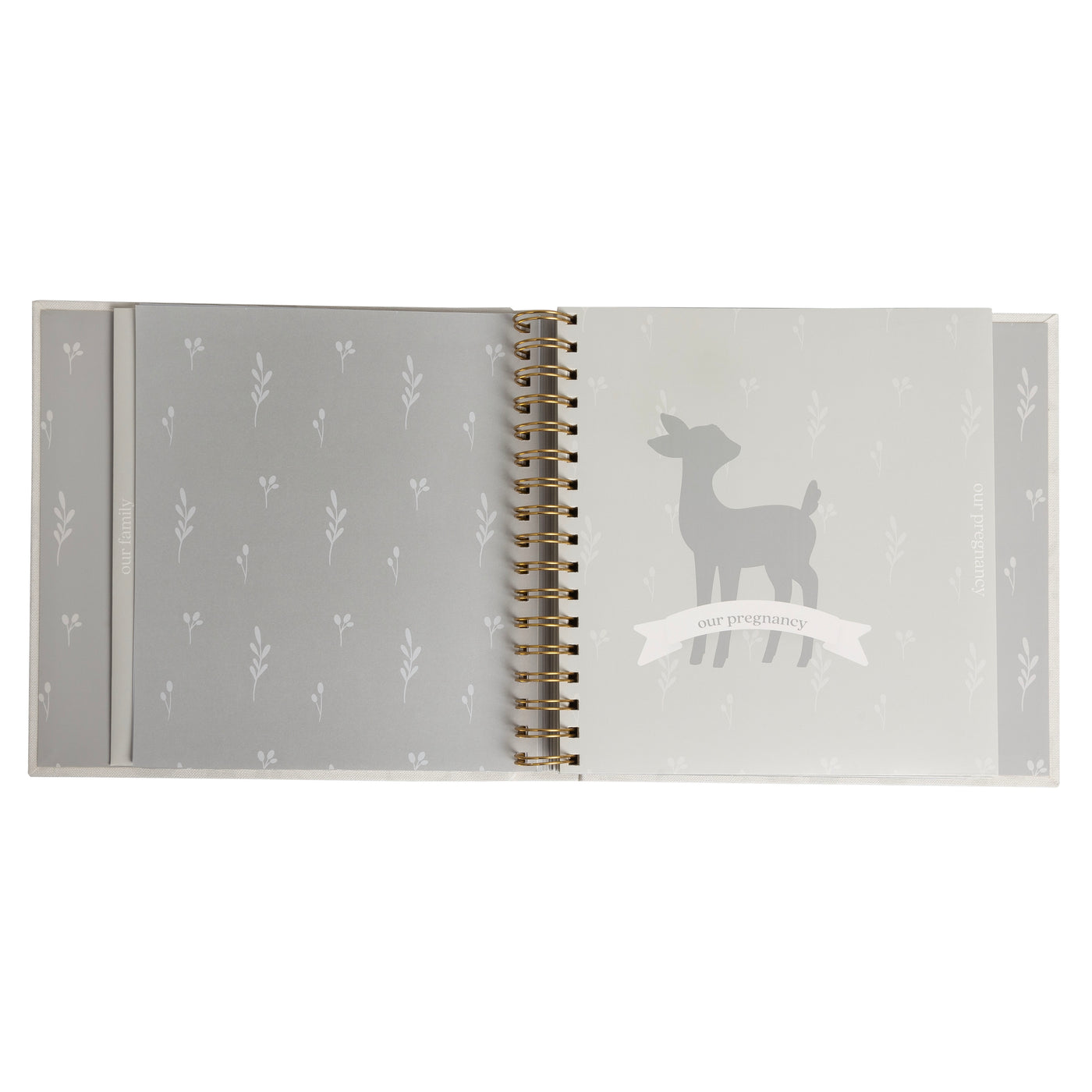 deer print baby book