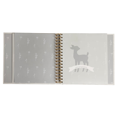 deer print baby book