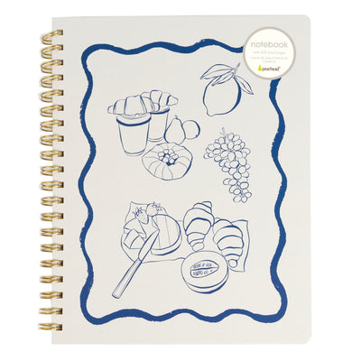 euro breakfast notebook