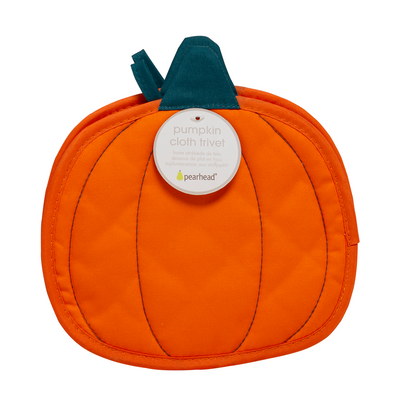 pumpkin cloth trivet