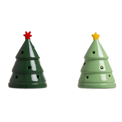 holiday tree tealight cover set