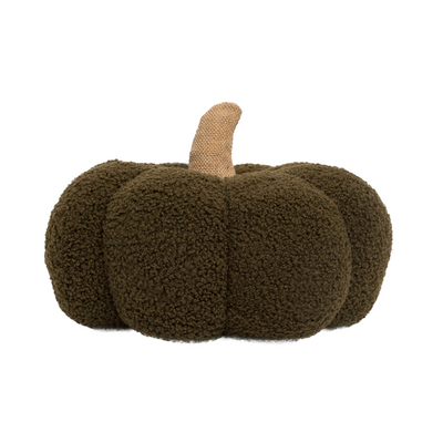 sherpa plush pumpkin