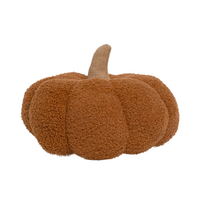 sherpa plush pumpkin