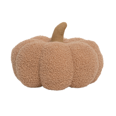 sherpa plush pumpkin