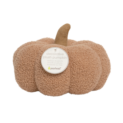 sherpa plush pumpkin