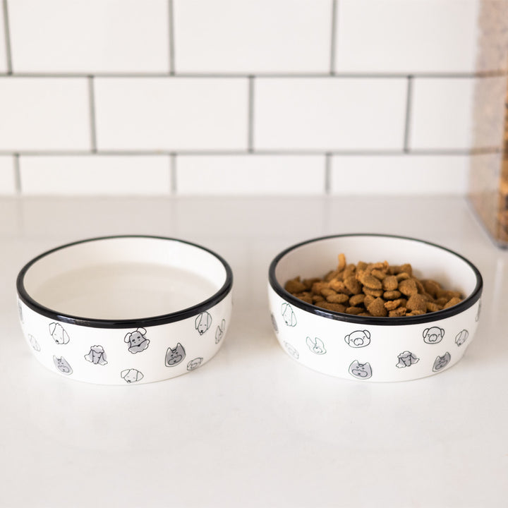 dog bowl (md)  Pearhead