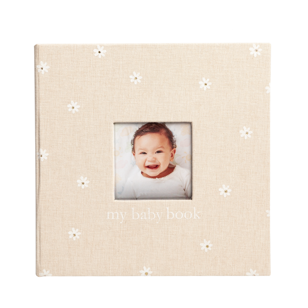daisy print baby book – Pearhead