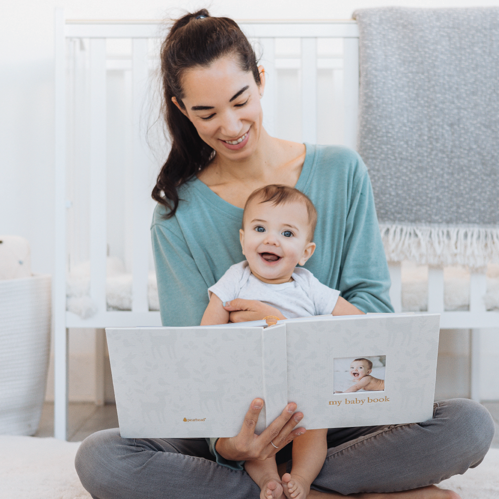 deer print baby book