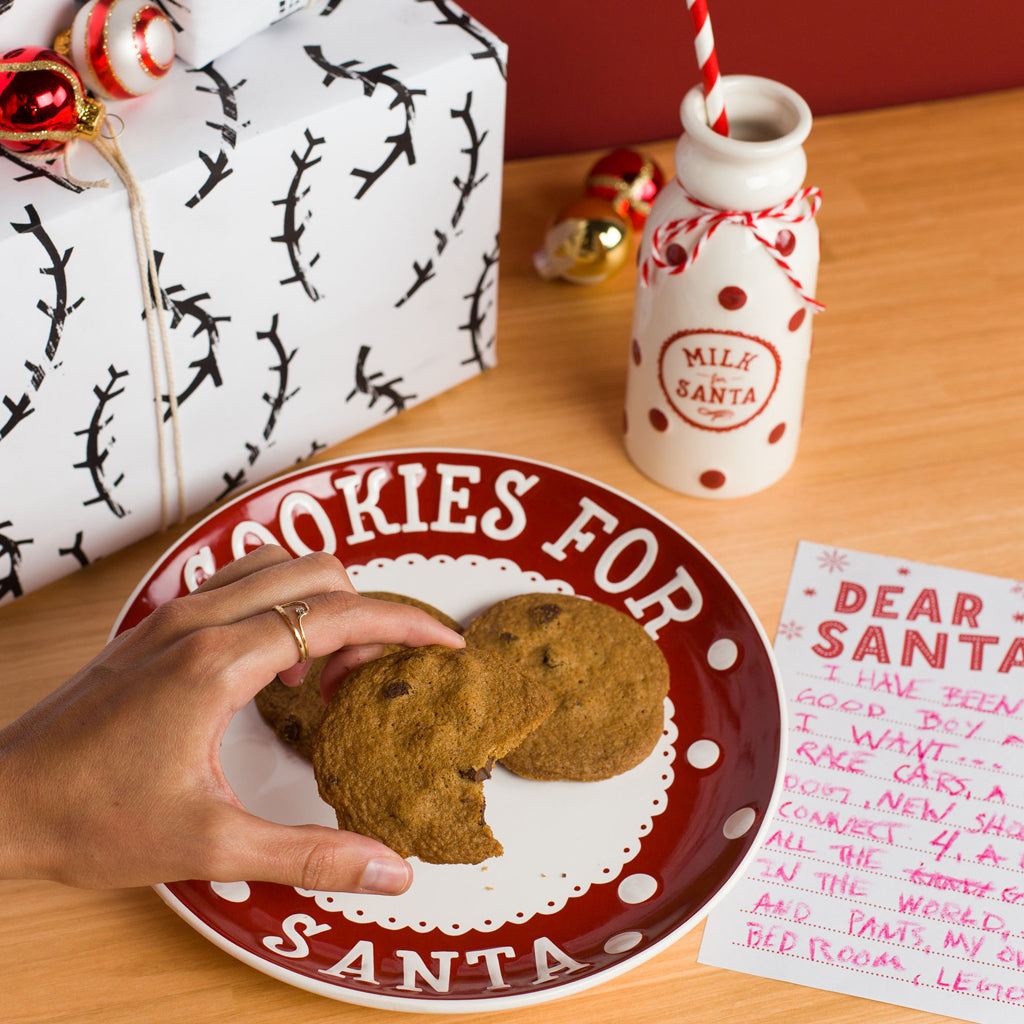 santa's cookies & letter set