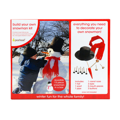 Pearhead's build your own snowman kit