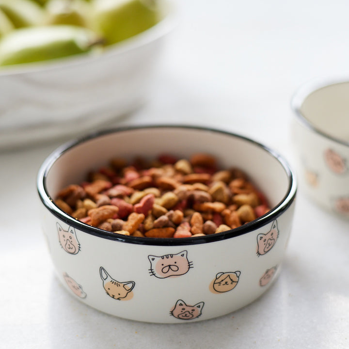 Pusheen cat food bowl deals