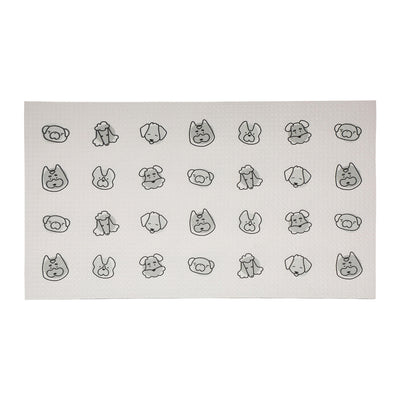 dog print food mat