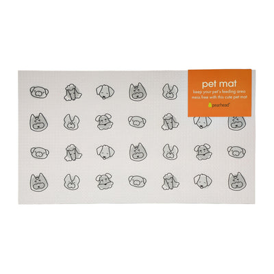 dog print food mat