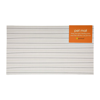 striped food mat