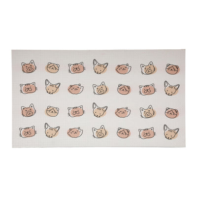 cat print food mat