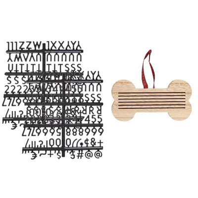 pet letterboard ornament