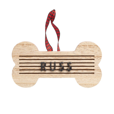 pet letterboard ornament