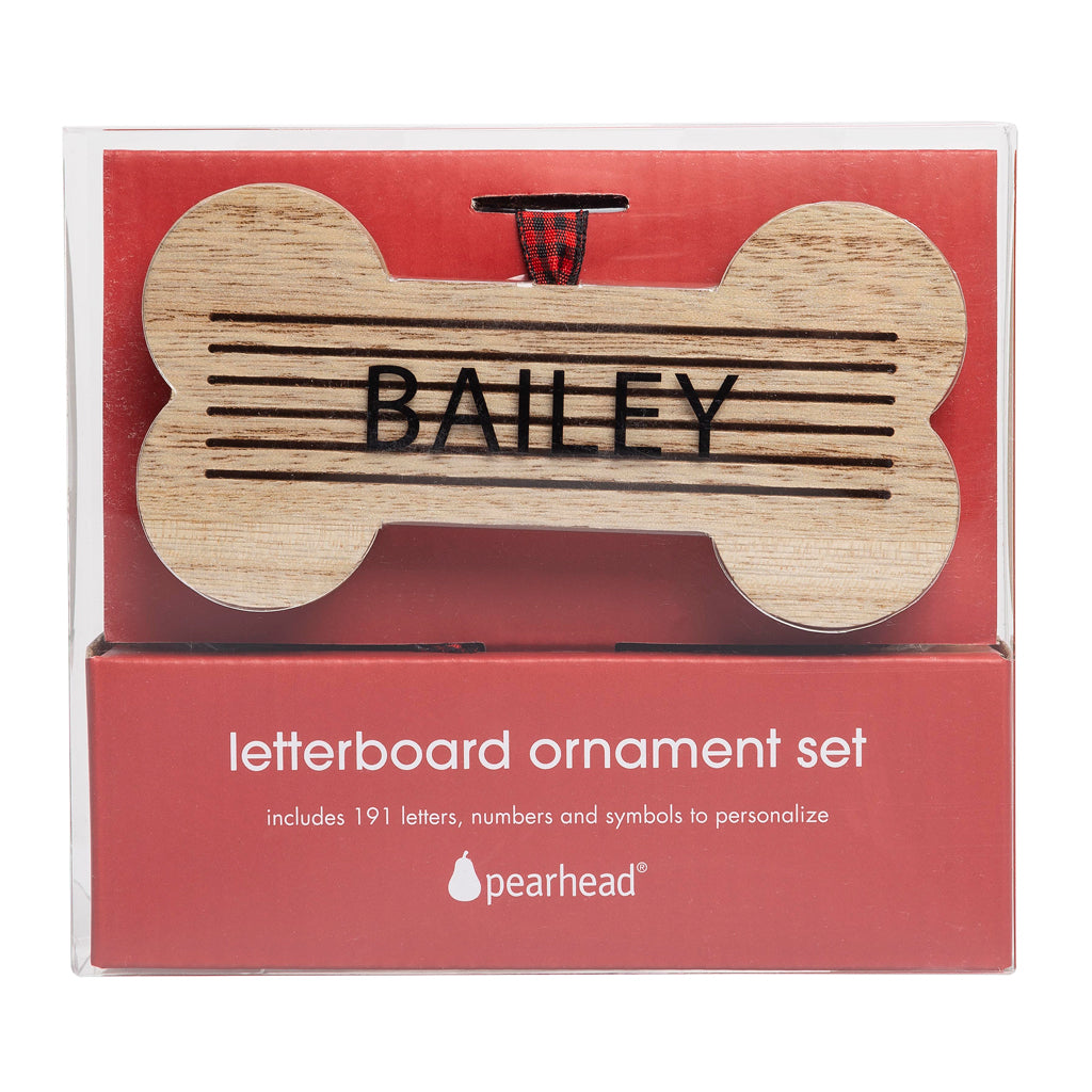 pet letterboard ornament