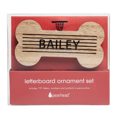 pet letterboard ornament