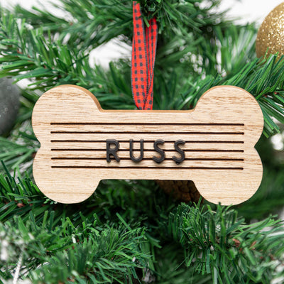 pet letterboard ornament
