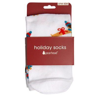 dachshund holiday socks