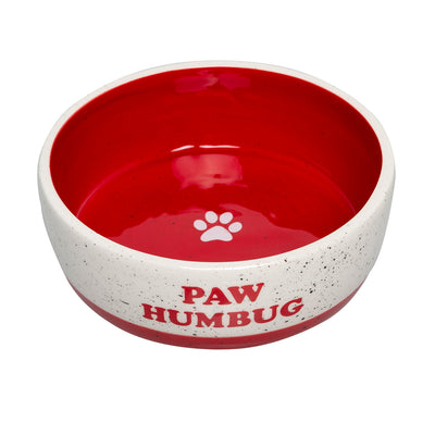 holiday dog bowl (md)