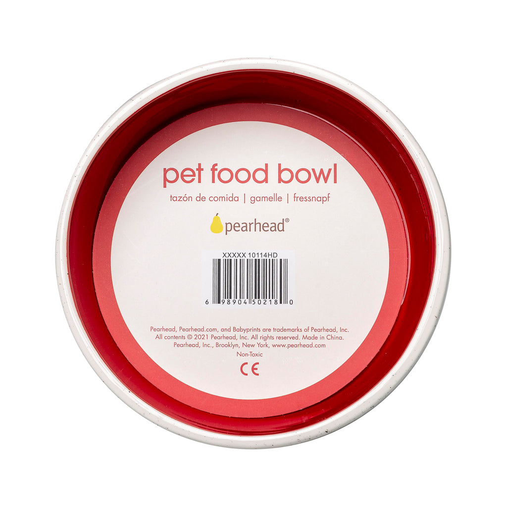 holiday dog bowl (md)
