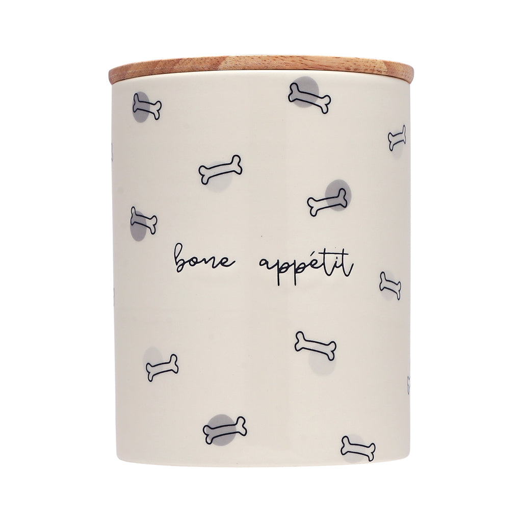 bone appétit treat jar
